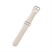 エレコム AW-41BDSCWH バンド/シリコン/スターライト（Apple Watch 41/40/38mm用） | カメラのキタムラヤフー店