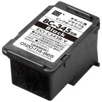 エコリカ ECI-C345B-V キヤノン BC-345互換リサイクルインクカートリッジ ブラック（顔料） | カメラのキタムラヤフー店
