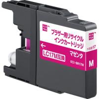 エコリカ ECI-BR17M ブラザー LC17M 互換リサイクルインクカートリッジ マゼンタ | カメラのキタムラヤフー店