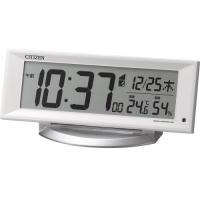 リズム時計 8RZ202-003 シチズン 電波めざまし時計 暗所自動ライト点灯（ON/OFFスイッチ付） | カメラのキタムラヤフー店