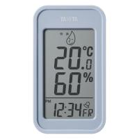 タニタ デジタル温湿度計 TT-589-BL ブルーグレー | カメラのキタムラヤフー店