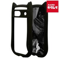 テレホンリース 7923PXL8AHPBK ネコミミケース mimi TPU×PC BK（GooglePixel 8a用） | カメラのキタムラヤフー店