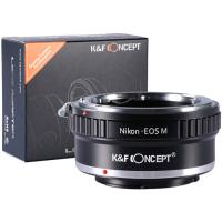 K&amp;F Concept KF-NFEM マウントアダプター [レンズ側：ニコンF ボディ側：キヤノンEF-M] 《納期約２−３週間》 | カメラのキタムラヤフー店