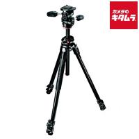 マンフロット MK290DUA3-3W 290DUALアルミニウム3段三脚＋3ウェイ雲台キット | カメラのキタムラヤフー店