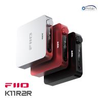 FIIO K11 R2R FIO-K11R ヘッドホンアンプ ブラック シルバー 小型 据え置き ヘッドフォンアンプ USBDAC内蔵 | Emilai Direct