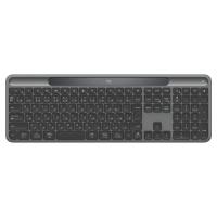 logicool ワイヤレスキーボード Signature Slim Solar+ wireless keyboard K980 ロジクール K980GR グラファイト | 家電と雑貨のemon(えもん)