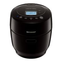 シャープ 電気無水鍋 1.0L ヘルシオ ホットクック 水なし自動調理鍋 無線LAN対応 KN-HW10G-B ブラック系【100サイズ】 | 家電と雑貨のemon(えもん)
