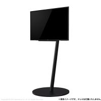 WALL インテリアテレビスタンド A2 ロータイプ キャスターベース WLTVL4-K-SB サテンブラック マストバイ テレビ台 | 家電と雑貨のemon(えもん)