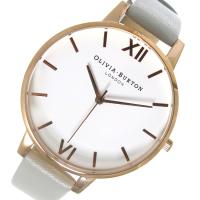 オリビアバートン OLIVIA BURTON 腕時計 OB15BDW02 ホワイト×グレー ホワイト | EMPIRE WATCH ヤフー店