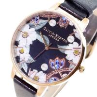 オリビアバートン OLIVIA BURTON 腕時計 レディース OB16BF04 クォーツ ブラック | EMPIRE WATCH ヤフー店