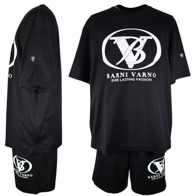 BLACK（BARNI VARNO／メンズジャージ、スウェット）（袖タイプ：半袖