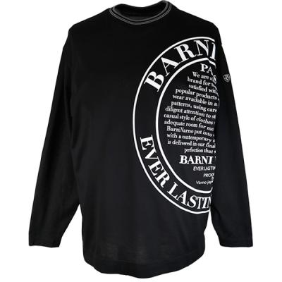 新品 BARNI VARNO バックプリント 長袖Tシャツ LL b0883 楽天市場】バーニヴァーノ ブランドマーク 飛び柄 プリント 長袖
