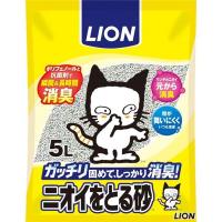 （まとめ）ペットキレイ ニオイをとる砂 5L 〔ペット用品〕〔×4セット〕 | EMZヤフー店