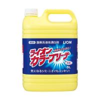 （まとめ）ライオン カラーブリーチ 業務用 5L 1本〔×5セット〕 | EMZヤフー店