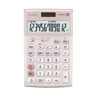 (まとめ) カシオ計算機 実務電卓検算 ジャスト12桁 ピンク JS-20WKA-PK-N 〔×2セット〕 | EMZヤフー店