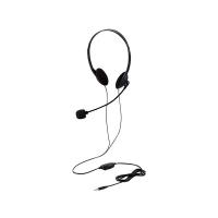 エレコム 4極 両耳オーバーヘッドセットHS-HP01STBK | EMZヤフー店