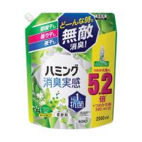 花王 ハミング 消臭実感リフレッシュグリーンの香り つめかえ用 2000ml 1個 | EMZヤフー店