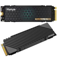 Hanye SSD 2TB PCIe Gen4x4 M.2 NVMe 2280 ヒートシンク搭載 PS5動作確認済み R:7450MB/s | EN-office