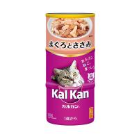 【セット販売：18本】マースジャパン Kal kan（カルカン） ラージ缶 1歳から まぐろとささみ 160g×3缶 | エンチョーホームショッピング