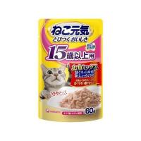 ユニチャーム ねこ元気パウチ 15歳以上用まぐろ 60g | エンチョーホームショッピング