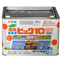 【アサヒペン】水性ビッグ１０多用途２２５ライトグレー５Ｌ | エンチョーホームショッピング