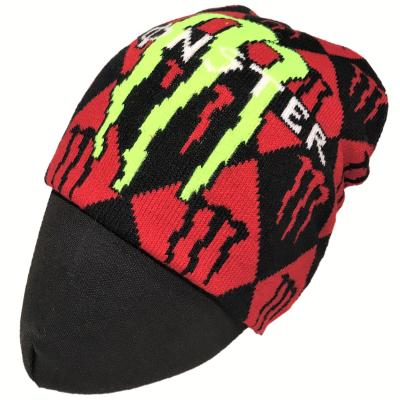 Monster energy モンスターエナジ― ビーニーニットキャップ 並行輸入品] MONSTER ENERGY モンスターエナジ― ハーフチェック