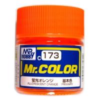 Mr.カラー （173) 蛍光オレンジ 基本色 [油性塗料]　GSIクレオス | ホビーショップ遠州屋