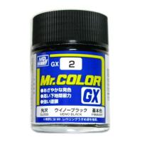 Mr.カラー (GX2) ウノイーブラック 基本色 光沢 [油性塗料]　GSIクレオス | ホビーショップ遠州屋