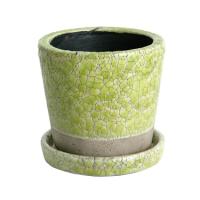 ダルトン DULTON カラー グレーズド ポット COLOR GLAZED POT LIME GREEN | entotsu