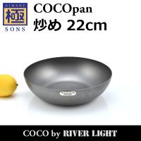 COCOpan 炒め22cm 極SONS C102-002 フライパン ココパン リバーライト | entotsu