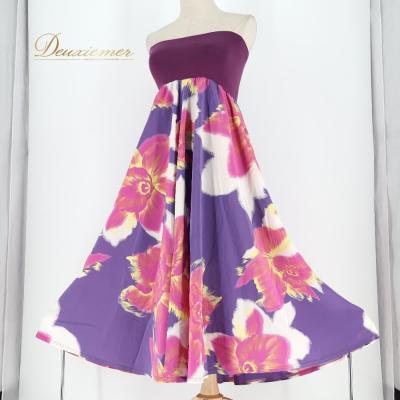フラダンスドレス紫のおすすめ人気商品一覧 通販 - Yahoo!ショッピング