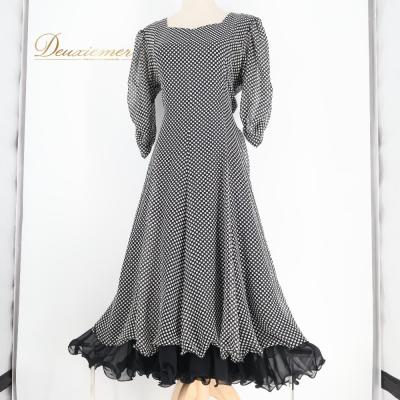 水玉 ワンピース（社交ダンス衣装、用品）｜ダンス、バレエ | スポーツ
