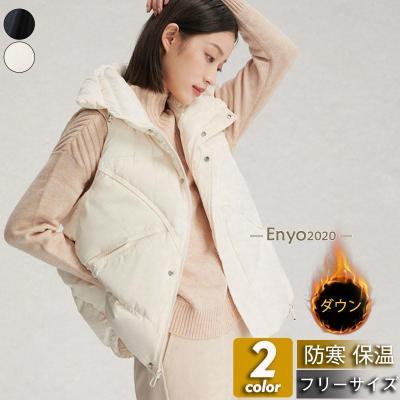 ダウン ベスト レディース（サイズ（S/M/L）：フリーサイズ）の