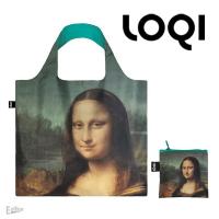 レオナルド・ダ・ヴィンチ エコバッグ  LOQI トート サブバッグ バッグインバッグ ノーマルポリエステル素材 おしゃれ 海外 輸入 デザイン アート 絵画 | おしゃれ文房具のイー・オフィス