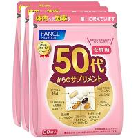 ファンケル FANCL 50代からのサプリメント 女性用 90日分(30袋×3) | エアデショップ