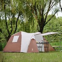 テント ワンタッチテント 3-4人用 3WAY 二重層 設営簡単 キャンプ 