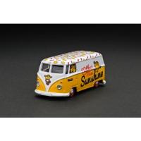 TARMAC WORKS VW Type II (T1) Panel Van  Mr. Men Little MissLittle Miss Sunshine  (1／64 Scale) 【T64S-005-MMLM】 (ダイキャストモデル ミニカ.... | ハピネット・オンラインYahoo!ショッピング店