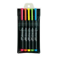コクヨ 蛍光OAマーカー プリフィクス シングル PM-L102-5S 5色セット | 文具の吉田屋Yahoo!店