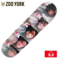 スケボーデッキ ズーヨーク ZOOYORK Harold Hunfer Foundation Radio Head DECK 8.0 SKATEBOARD スケートボード | QUESTONS