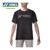 ヨネックス YONEX ユニドライTシャツ フィットスタイル 16656 007 ブラック メンズ レディース テニスウェア バドミントン トレーニングウェア スポーツ | YOCABITO Yahoo!店