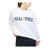 リアルビーボイス RealBvoice RBV 034 ロング Tシャツ 10401-11657 wt ホワイト メンズ レディース 長袖Tシャツ カットソー ロンT 長袖 カジュアル | YOCABITO Yahoo!店