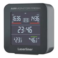 レーザーライナー Laserliner 室内空気質モニター エアーモニターフレッシュ 082430J 有機化合物 空気環境測定 温湿度 健康 ヘルスケア 計測器 | YOCABITO Yahoo!店