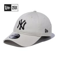 ニューエラ NEW ERA 9TWENTY ウォッシュドコットン ニューヨーク・ヤンキース 13552111 アイボリー×ブラック メンズ レディース 帽子 キャップ MLB | YOCABITO Yahoo!店