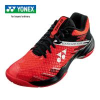 ヨネックス YONEX パワークッションカスケードアクセル SHBCA1 053 レッド/ブラック メンズ レディース 2024春夏モデル バドミントン シューズ 靴 ローカット | YOCABITO Yahoo!店