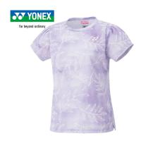 ヨネックス YONEX ウィメンズゲームシャツ 20807 510 ペールライラック レディース バドミントン テニス ゲームウエア 半袖 シャツ Tシャツ トップス 女性 | YOCABITO Yahoo!店