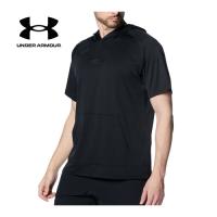 アンダーアーマー UNDER ARMOUR テック ショートスリーブ フーディー 1384741 001 ブラック メンズ 野球ウェア パーカー 半袖シャツ トレーニング 移動着 | YOCABITO Yahoo!店