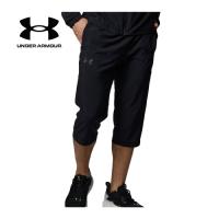 アンダーアーマー UNDER ARMOUR フレッシュウーブン 3/4パンツ 1384817 001 ブラック メンズ トレーニングウェア ロングパンツ ウーブンパンツ 長ズボン | YOCABITO Yahoo!店