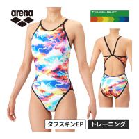 ★ポイント5倍 4/26まで★ ★26年春夏新商品★ アリーナ arena トレーニングワンピース AS6SWM16L RDBK レッド×ブラック レディース 2026春夏モデル 水着 | YOCABITO Yahoo!店