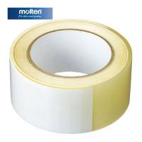 モルテン molten 破線テープ TP1035 WC 白×透明 ラインテープ バレーボール フットサル ハンドボール テープ | YOCABITO Yahoo!店