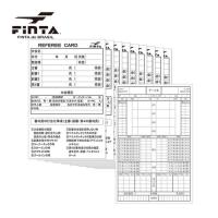 フィンタ FINTA レフリー記録用紙 10枚入り FT5166 審判 レフェリー 審判用品 | YOCABITO Yahoo!店